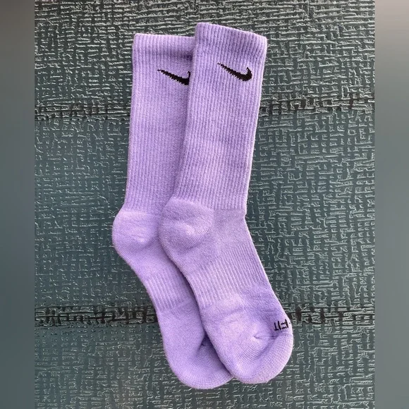 Nike tie dye socks purple handmade - Picture 2 of 2